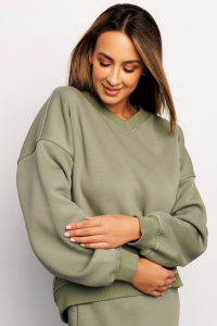 Свитшот худи оверсайз кофта с начесом 387KHK