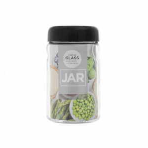 Банка стеклянная TRENDY 1.4л с крышкой