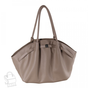 Сумка женская кожаная 1419-1TH milk tea Polina&Eiterou