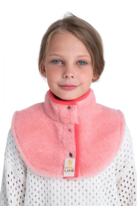 Воротник манишка ДЕТСКАЯ лосось