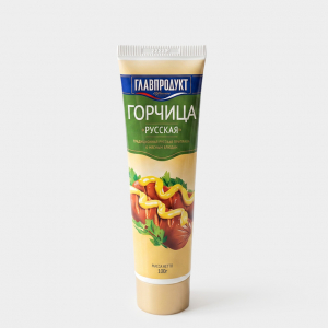 «Главпродукт», горчица «Русская», 100 г