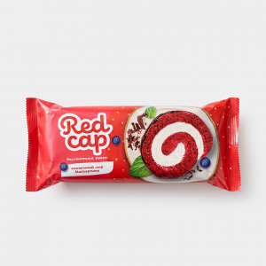 «Redcap», рулет бисквитный со вкусом сыра Маскарпоне, 200 г