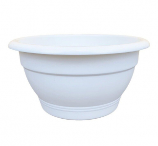 Горшок для цветов Флора 4 л белый