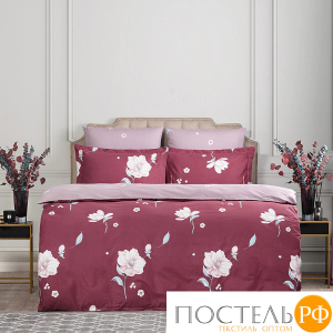 CASSIA СИЛЬВАН КПБ 145х215-1/160х215-1/50х70-2, 4 пр., хл./сатин