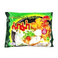 Рисовая вермишель быстрого приготовления Mama 55 gr / Mama Instant Rice Vermicelli Clear Soup 55g