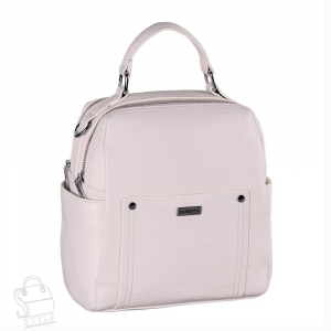 Рюкзак женский кожаный 99353-2 beige  Velina Fabbiano-Safenta