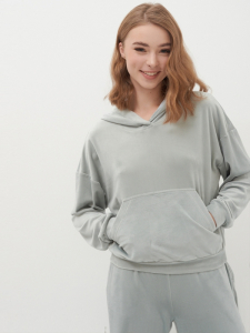 Худи из велюра