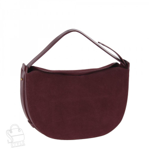 Сумка женская кожаная 56076BDAA wine red Baidou