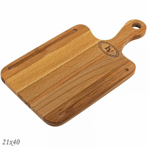 888-411 Доска разделочная бук 21х40