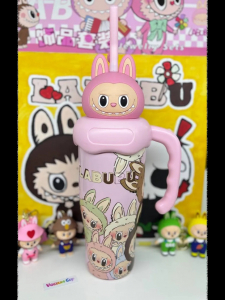 Термокружка детская с трубочкой 900мл (3541)