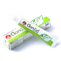 Черная зубная паста Двойной лотос (Twin Lotus) 100 гр / Dok Bua Ku Twin Lotus 100 g