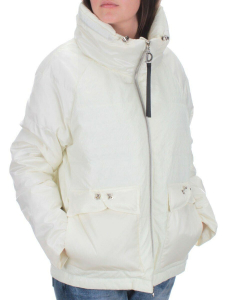 EAC918 WHITE Куртка демисезонная женская (100 гр. синтепон)