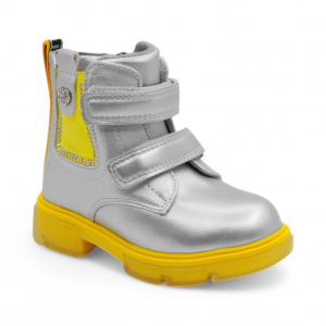 Ботинки демисезонные PV598-1-4 серебро