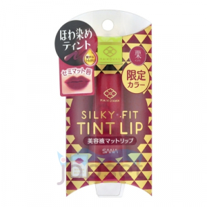 Sana Maikohan Liquid Matte Lip 03 Жидкий полуматовый тинт для губ, тон 05, Каштан