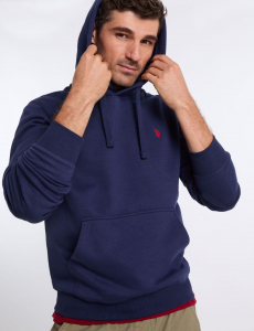 SOLID LUXURY FLEECE POPOVER HOODIE