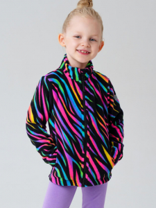 Куртка флисовая для девочки