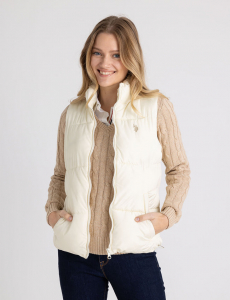 CLASSIC PUFFER VEST WITH ZIP POCKETS