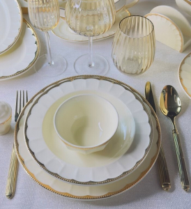 205-939 Обеденный сервиз 30пр. ИМПЕРИАЛ ЗОЛОТО в под.уп.(х1)Фарфор