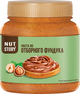 «NutStory», паста ореховая с какао, 270г