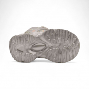 Кроссовки детские высокие С8985-15 серебряные