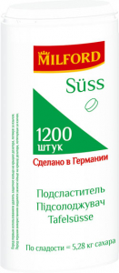 MILFORD Заменитель сахара 72г /1200шт ЗЮСС