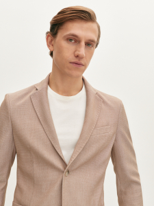 Пиджак с накладными карманами