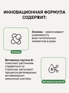 Биомолекулы для декоративно-лиственных растений, 400 мл