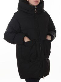 806 BLACK Куртка зимняя женская (200 гр. синтепон)
