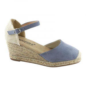 Amarpies. Valenciana Mujer Confort Cuña Yute