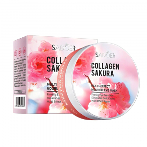 Гидрогелевые патчи с коллагеном и сакурой SADOER