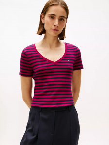 V-Neck Stripe Favorite T-Shirt