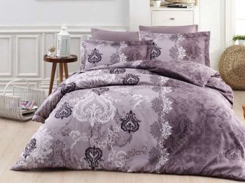 КПБ FIRST CHOICE Cotton Satin Lona Lilac LRS-333