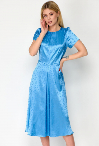 Платье Viola Style 01048 голубой