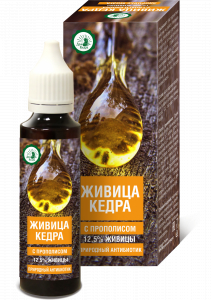 Живица кедра с прополисом