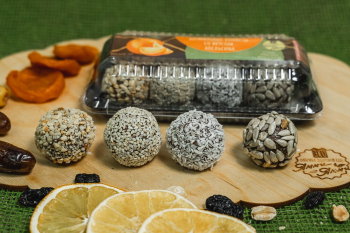 Натуральные конфеты со вкусом АПЕЛЬСИНА  180 гр