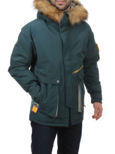 2170 GRAY GREEN Куртка мужская зимняя облегченная (150 гр. холлофайбер)