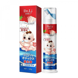 Зубная паста с дозатором от 1 до 12 лет с лактобактериями LIBOSHI