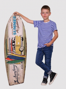 Вахта Д - футболка василек