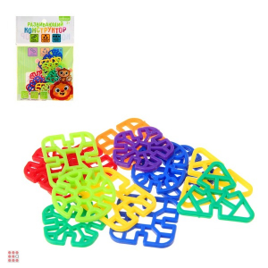 Конструктор развивающий, 15,5х9,5см, 6 дизайнов