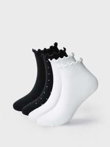 Носки для девочки, 4 пары в комплекте