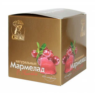 Мармелад «С клюквой» 100гр