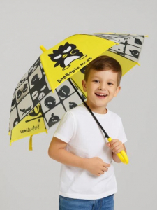 Прозрачный зонт для детей 