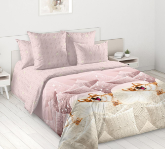 Пододеяльник Корги (основа) перкаль