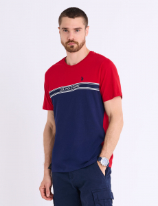 TRICOT CHEST WORDMARK PRINTED JERSEY T-SHIRT