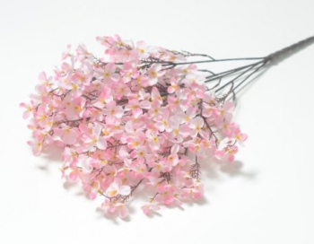 Искусственные цветы, Ветка в букете яблоневый цвет 5 веток (1010237)