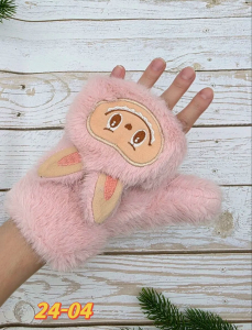 Новый перчатки варежка без пальцев 8-14 лет