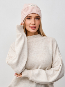 Шапка на велюре с кашемиром  ESW 25149/1