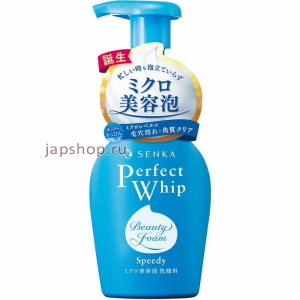 Shiseido Senka Perfect Whip Увлажнгяющая пенка для умывания для сухой и нормальной кожи, 150 мл (4550516474605)