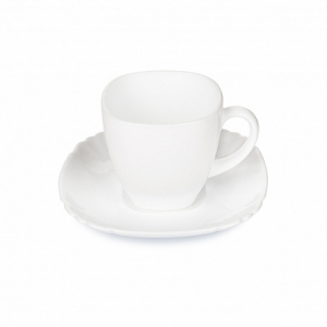 Набор чайный БЭЙСИК белый 220мл 12 предметов