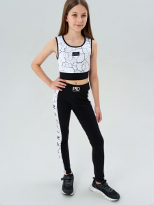 Комплект для девочки: топ, легинсы
